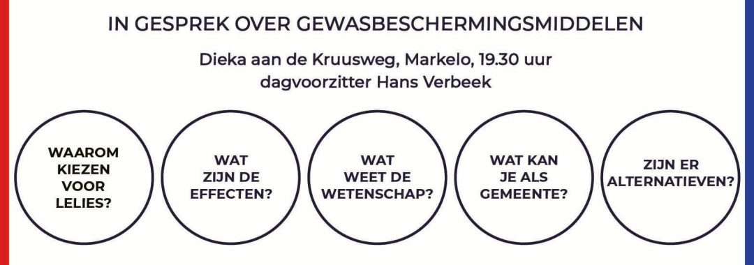 Advertentie met informatie over de dialoogavond van 9 december 2024